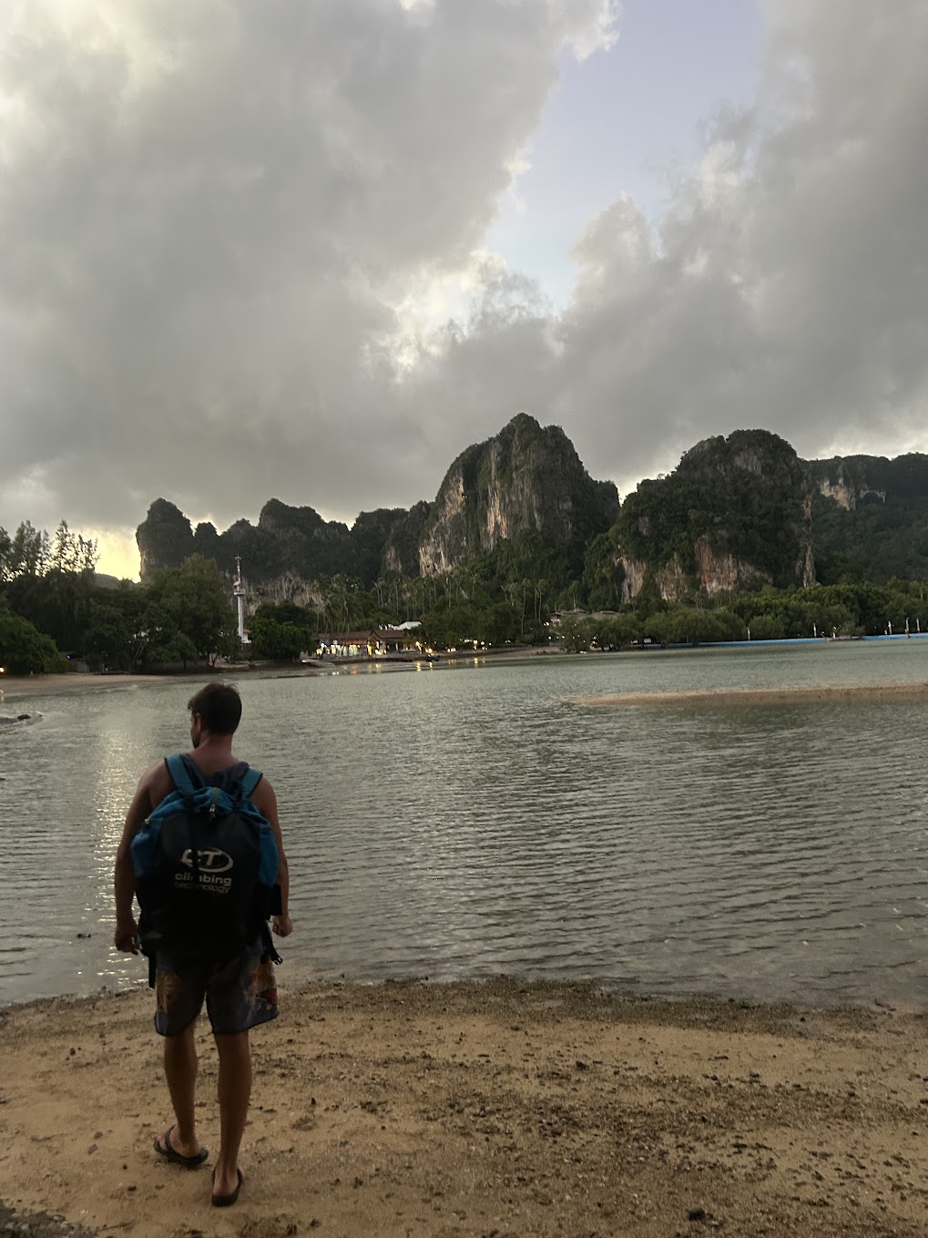 Climbing at Railay Beach, Thailand